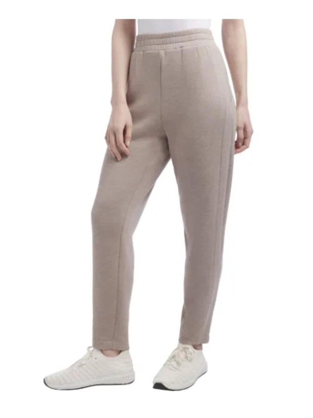 Danskin Women's L Beige Lounge Pants Rayon Blend Elastic Waist B0507